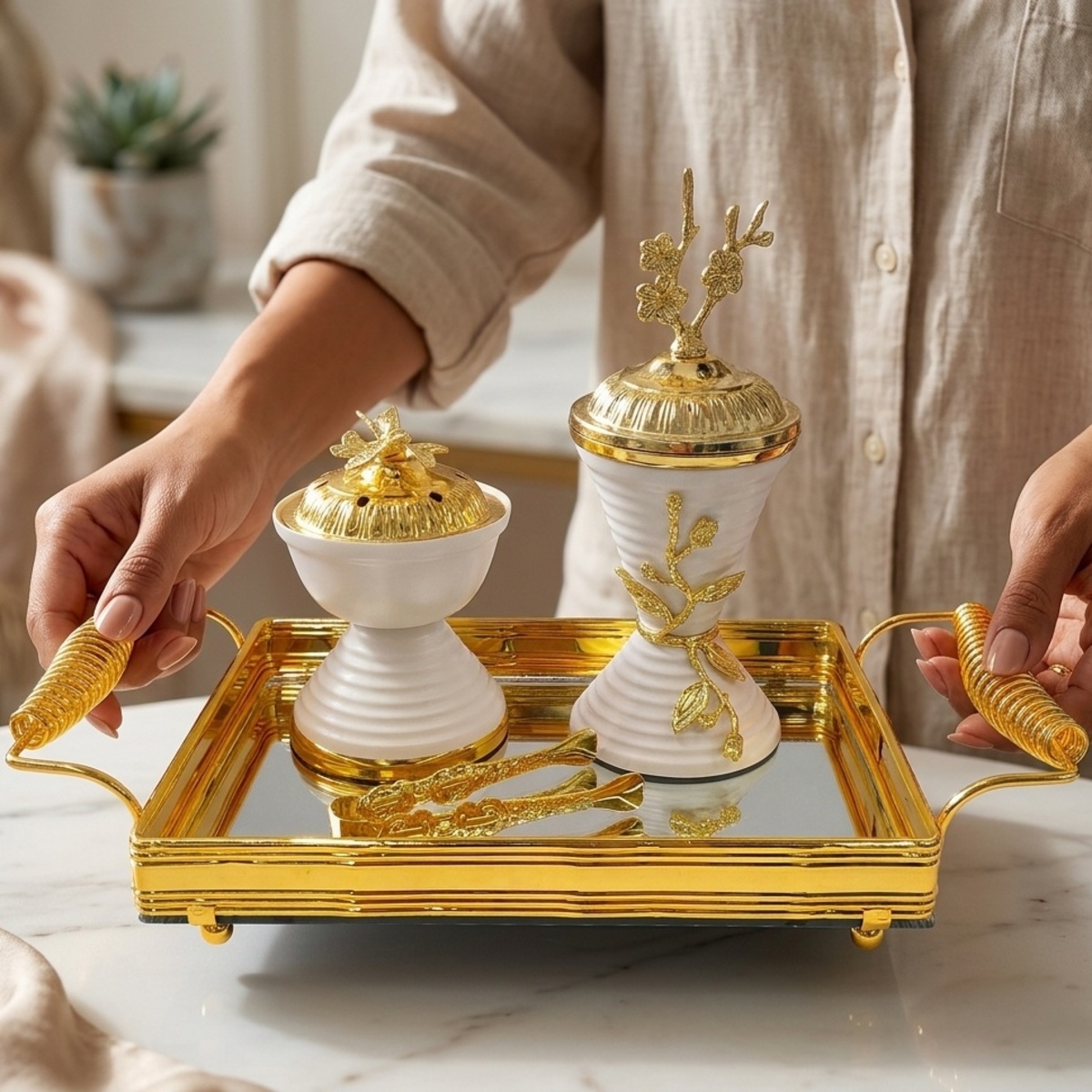 Decorative Burner Set