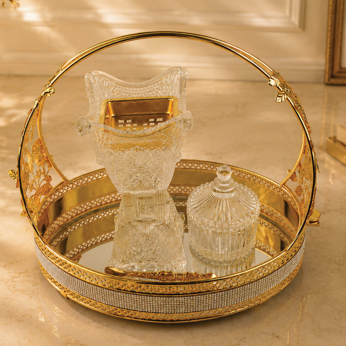 Decorative Bakhoor Burner Set