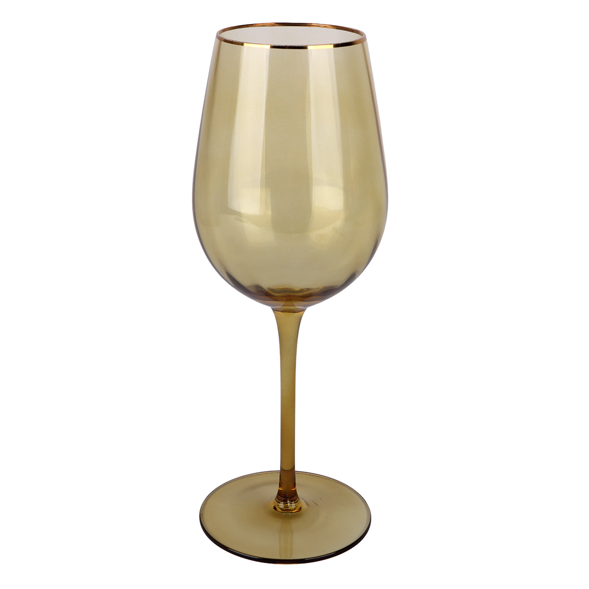 Crystal Goblet Brown 6 Pieces