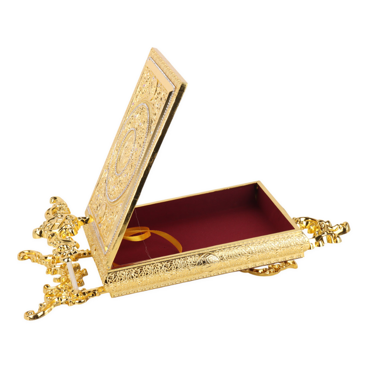 Quran Box Metal with Stand