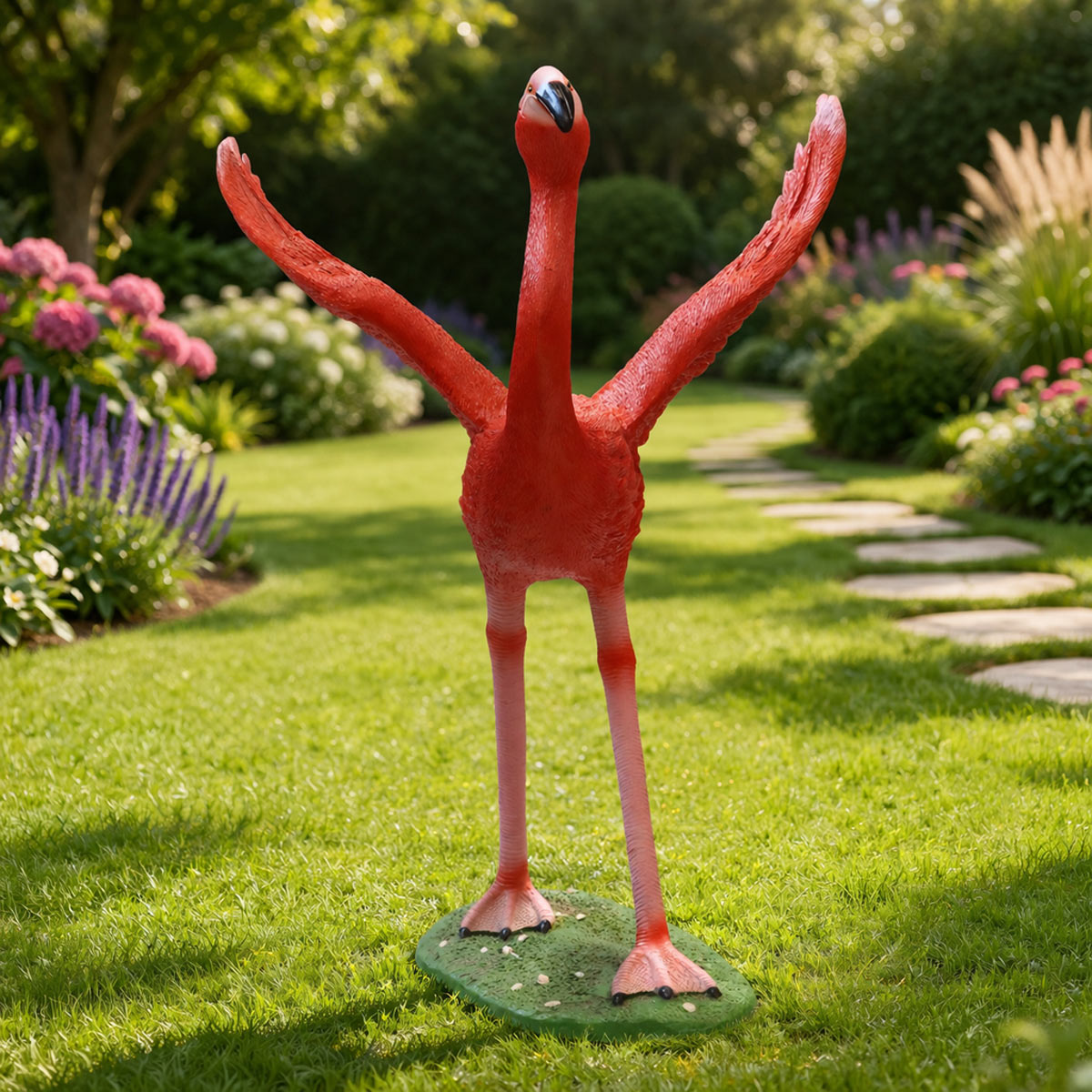 Flamingo Decortive Garden Sculpture