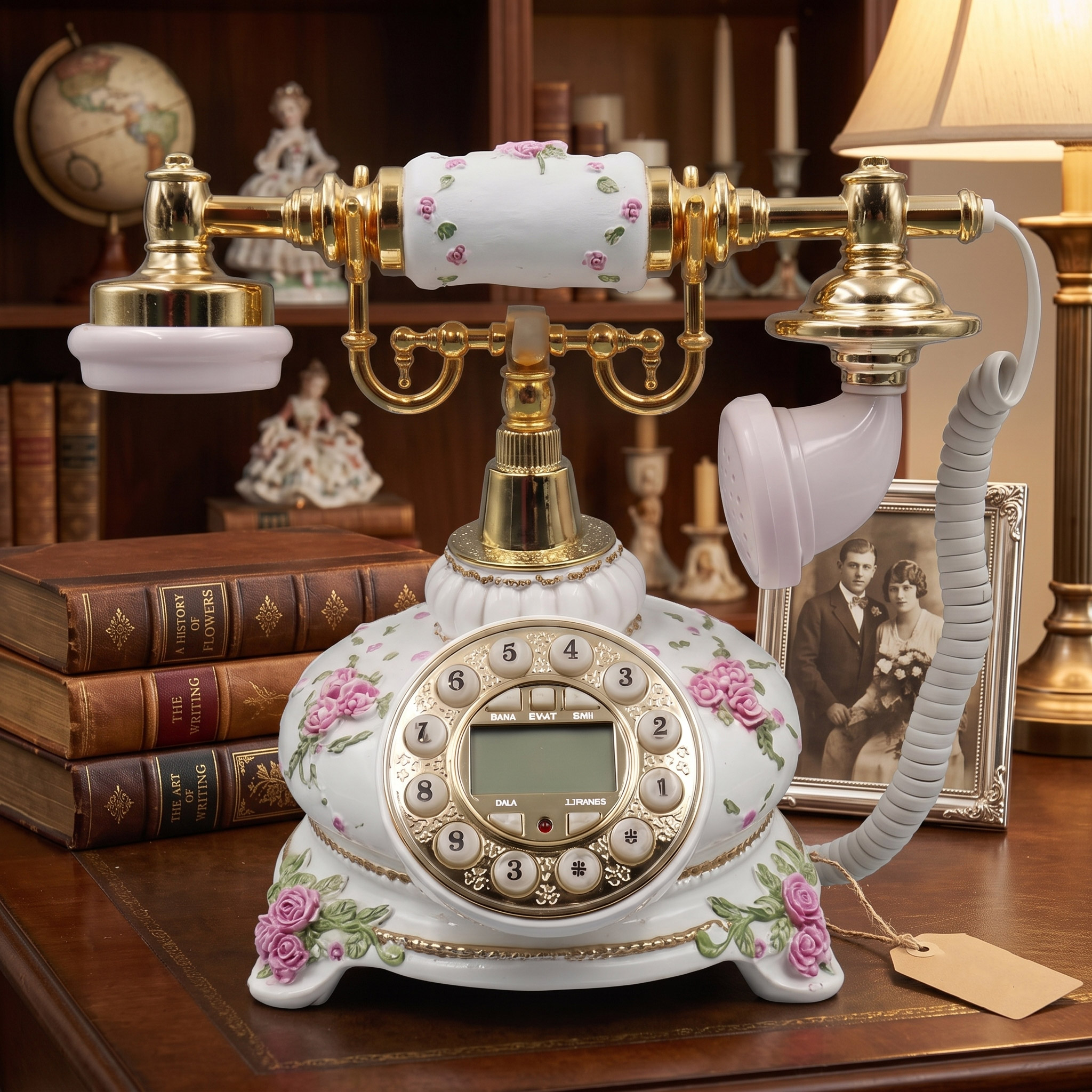 Classic Antique Decorative Telephone Figure
