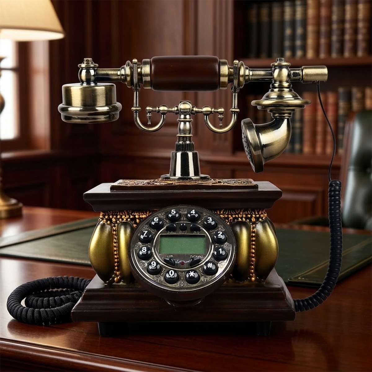 Ceramic Antique Telephone