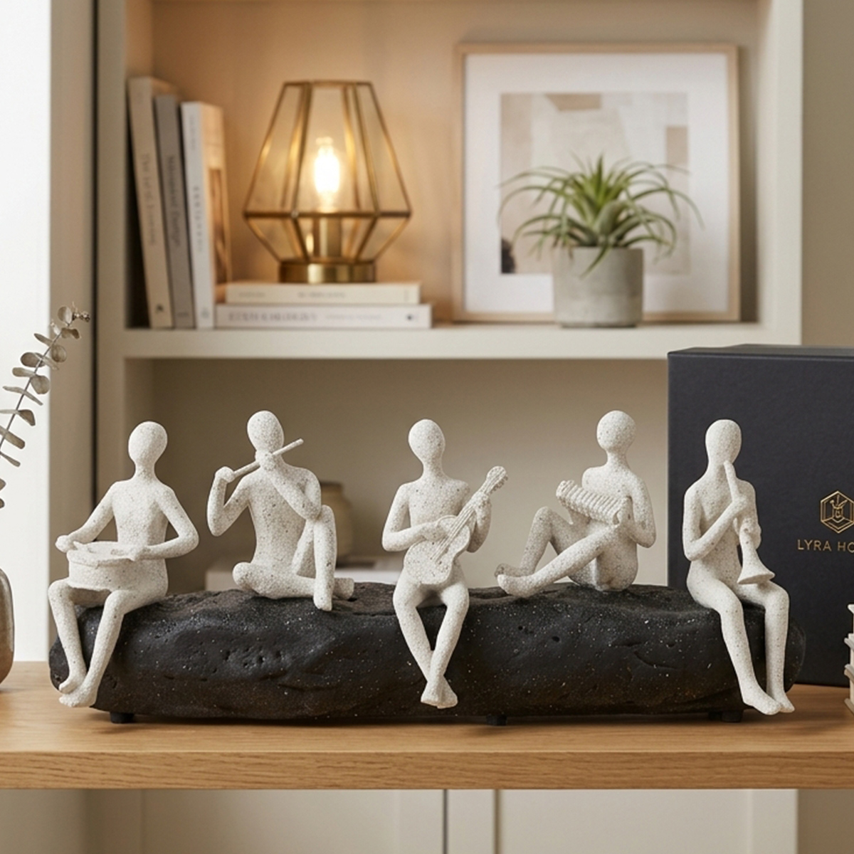 Musical Band Assembly Decorative Figure