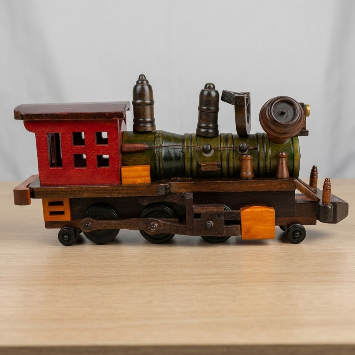 Wooden Decoration Train Medium
