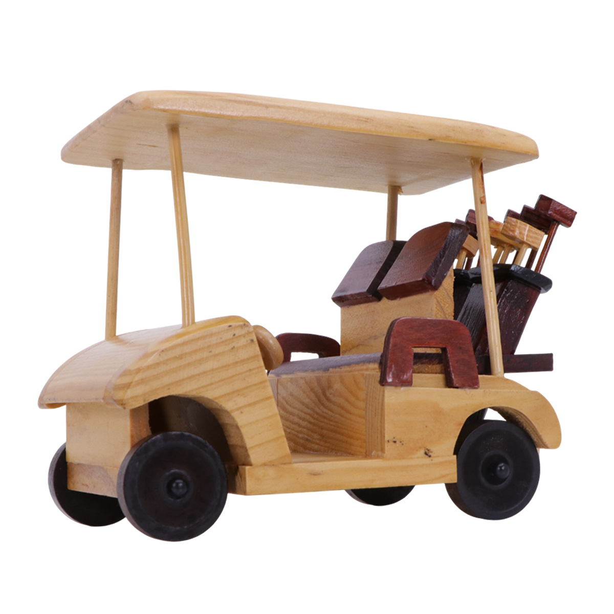 Decorative Wooden Golf Cart