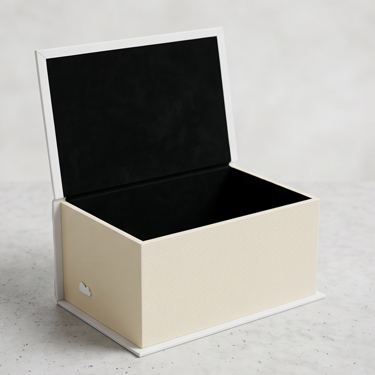 Printed Wooden Box With Carrying Handle