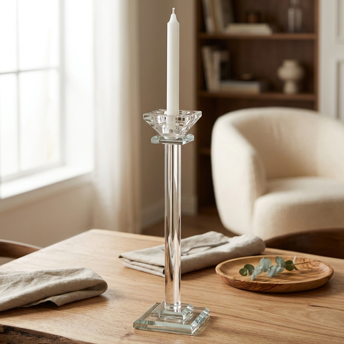 Crystal Candle Stand 30cm