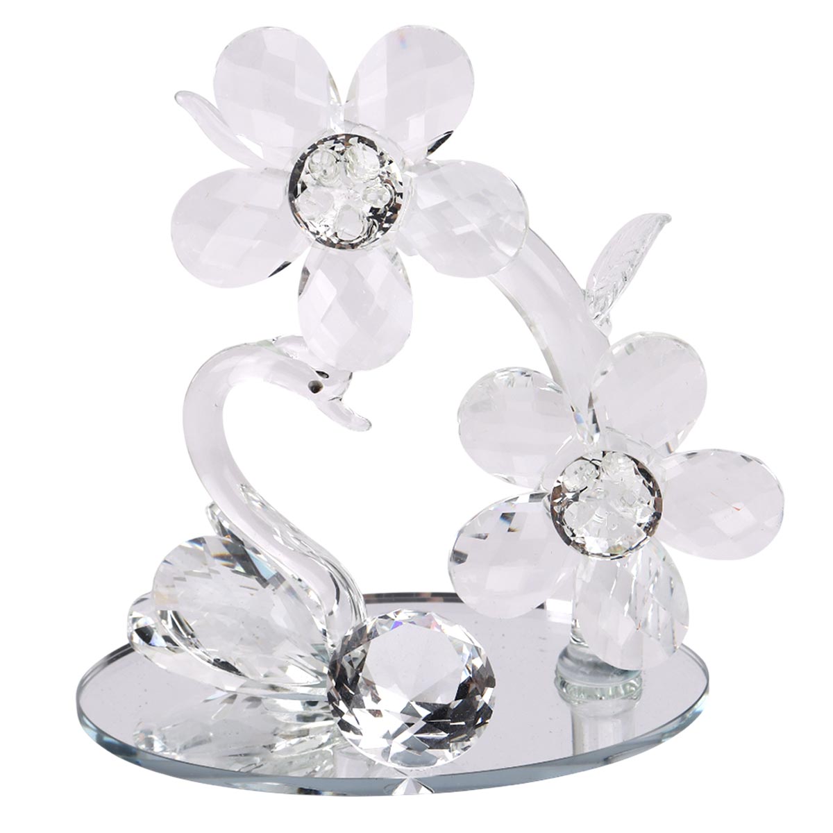 Crystal Swan Flower