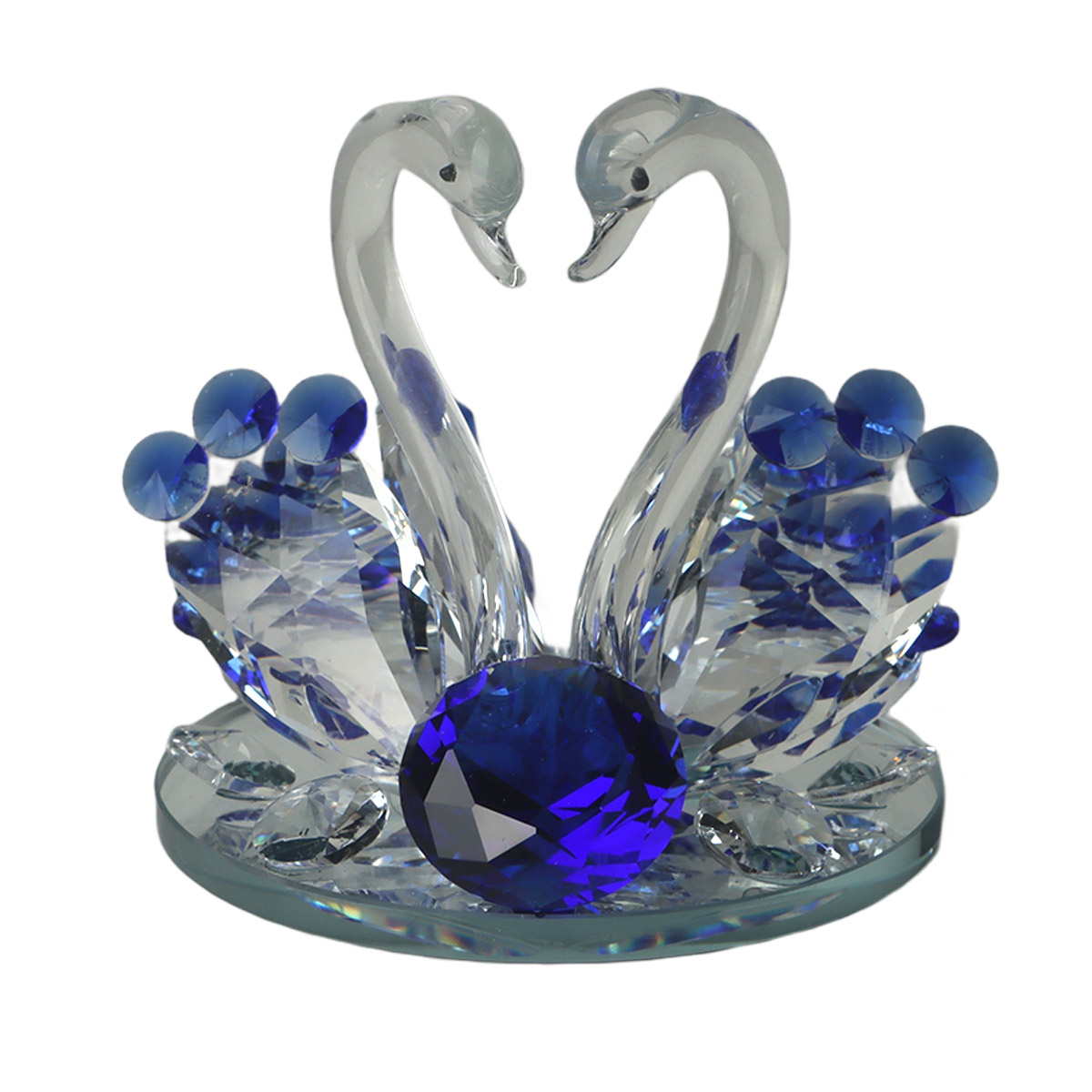 Decorative Crystal Swan