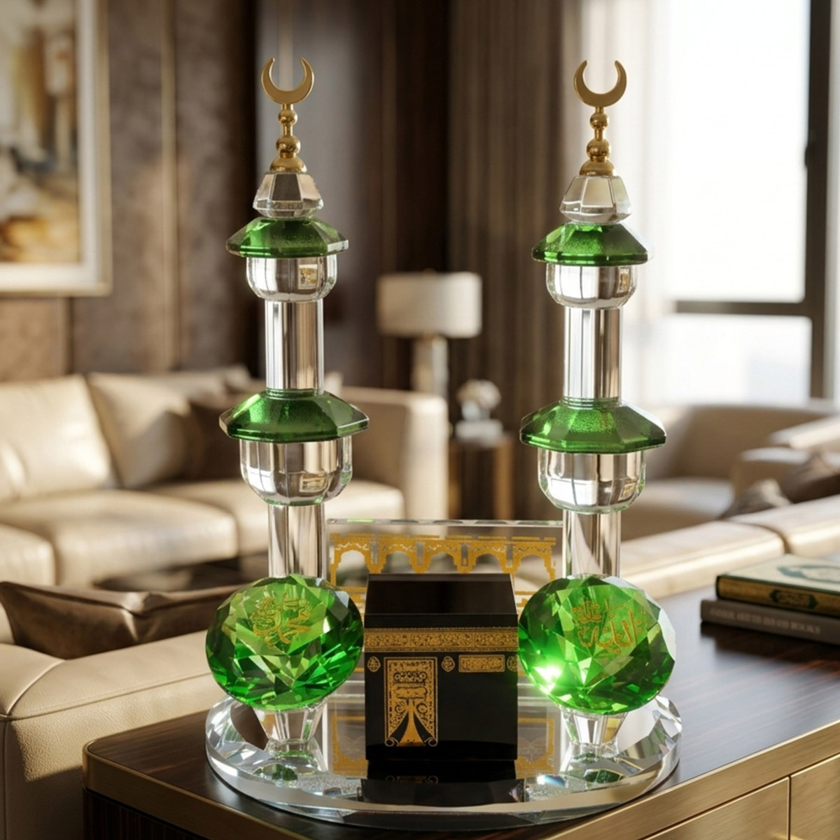 Crystal Islamic Decor Set