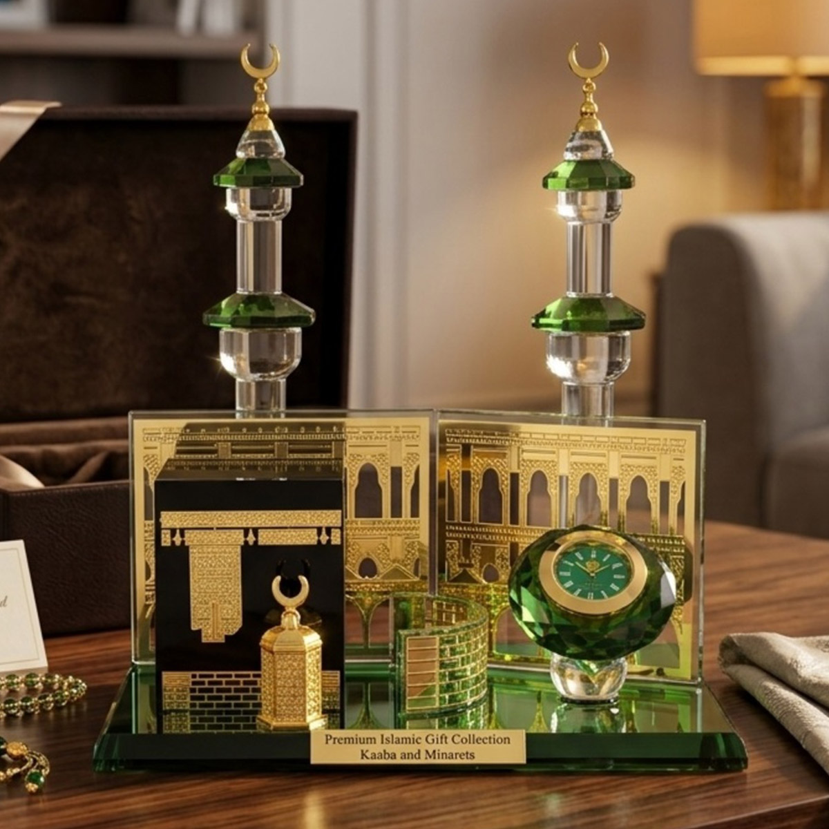 Premium Islamic Gift Collection Kaaba and Minarets