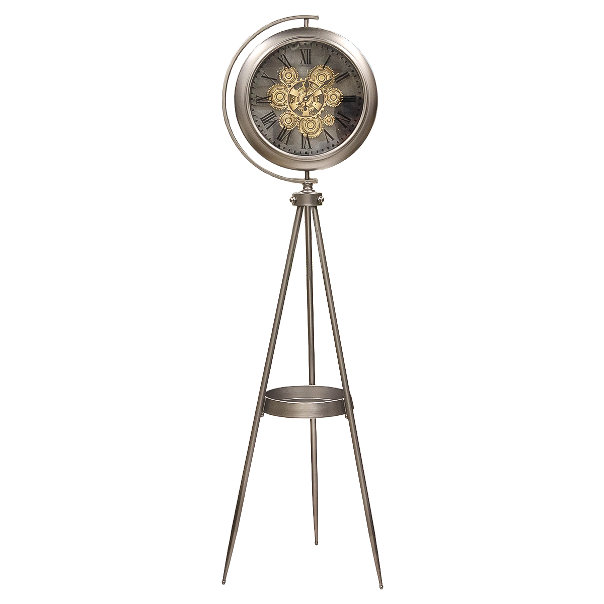 Classic Long Stand Clock With Light