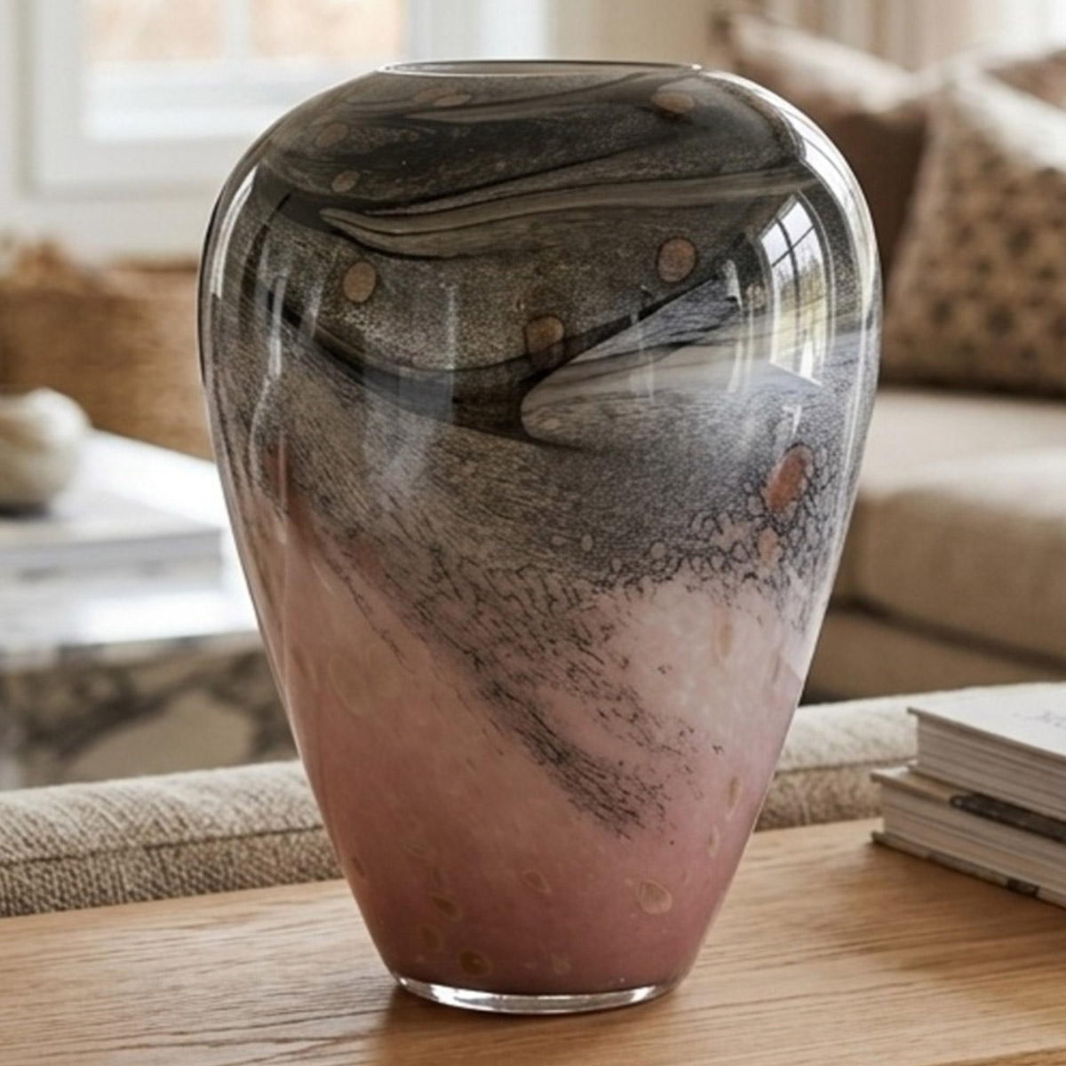 Glass Colour Vase Medium