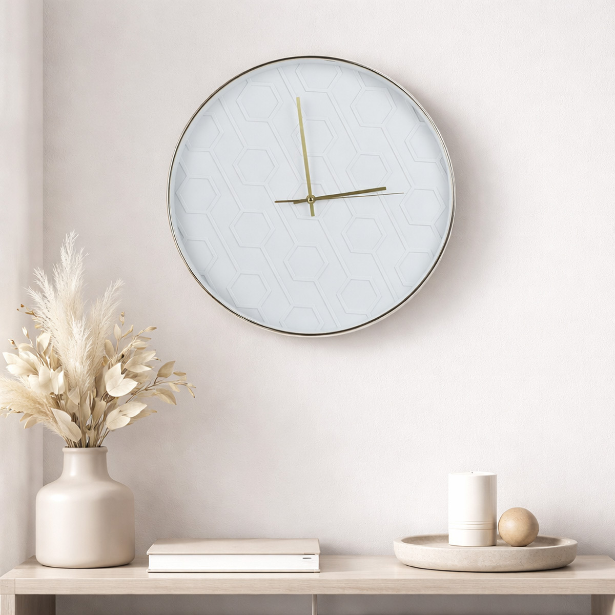 Wall Clock White 40cm