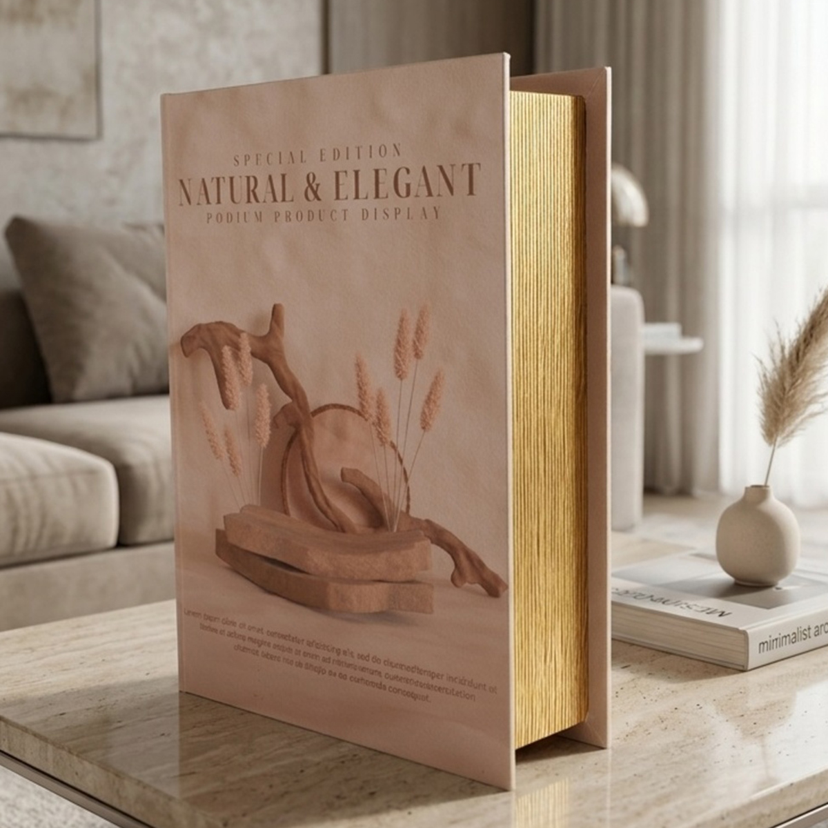 Antique Book For Decoration Small