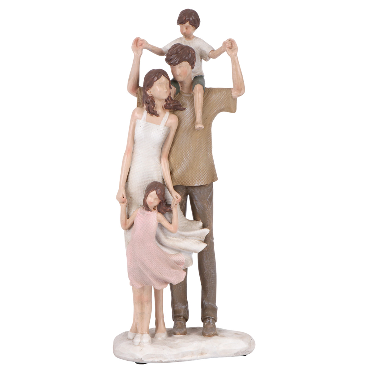 Family Decorative Figure Sculpture 30cm