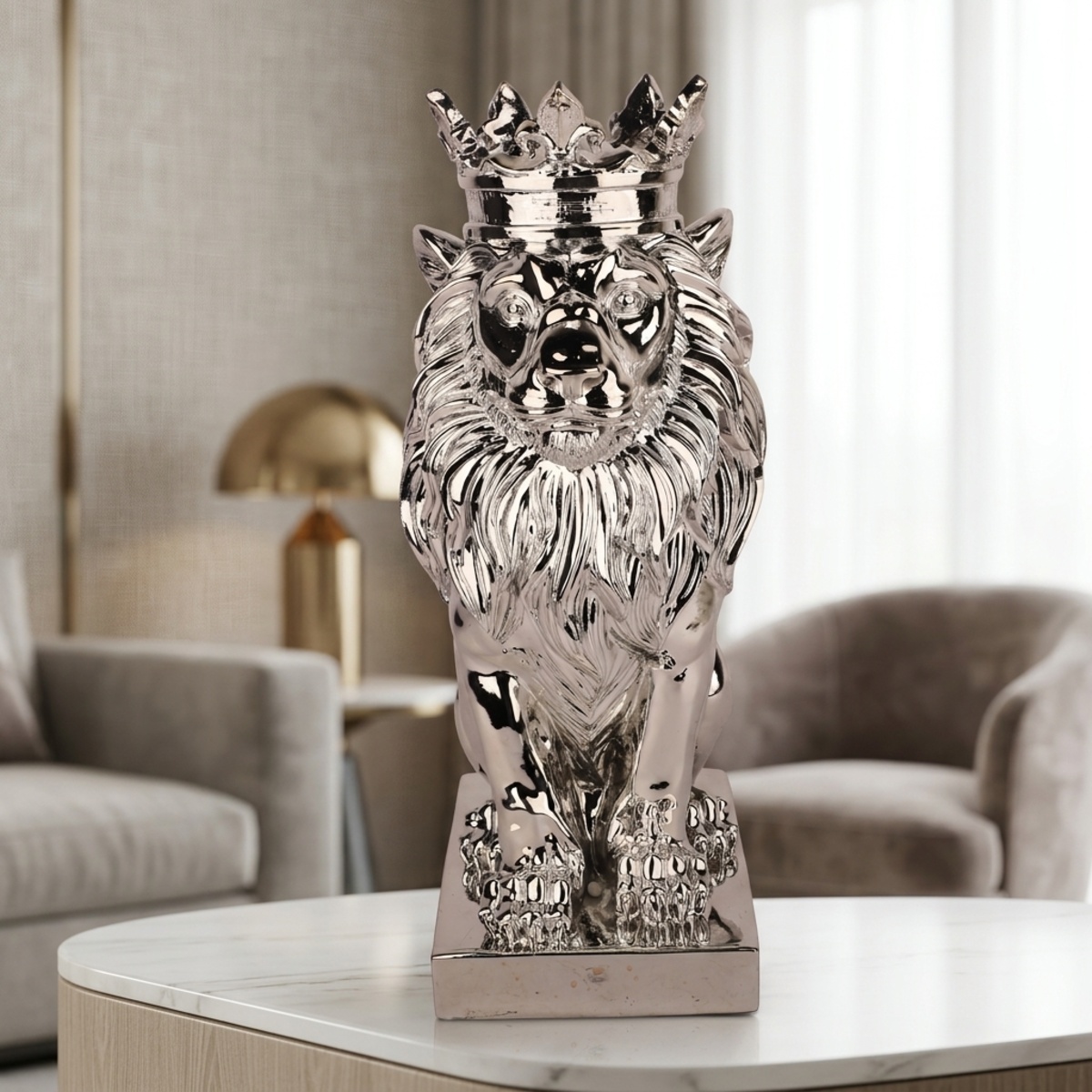 Lion Figure For Decoration