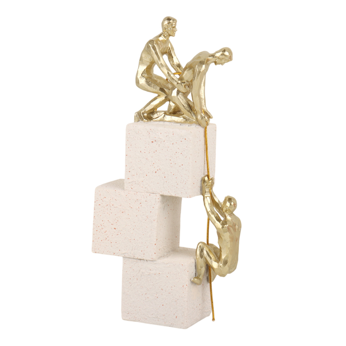 Helping To Climb Decorative Human Figure