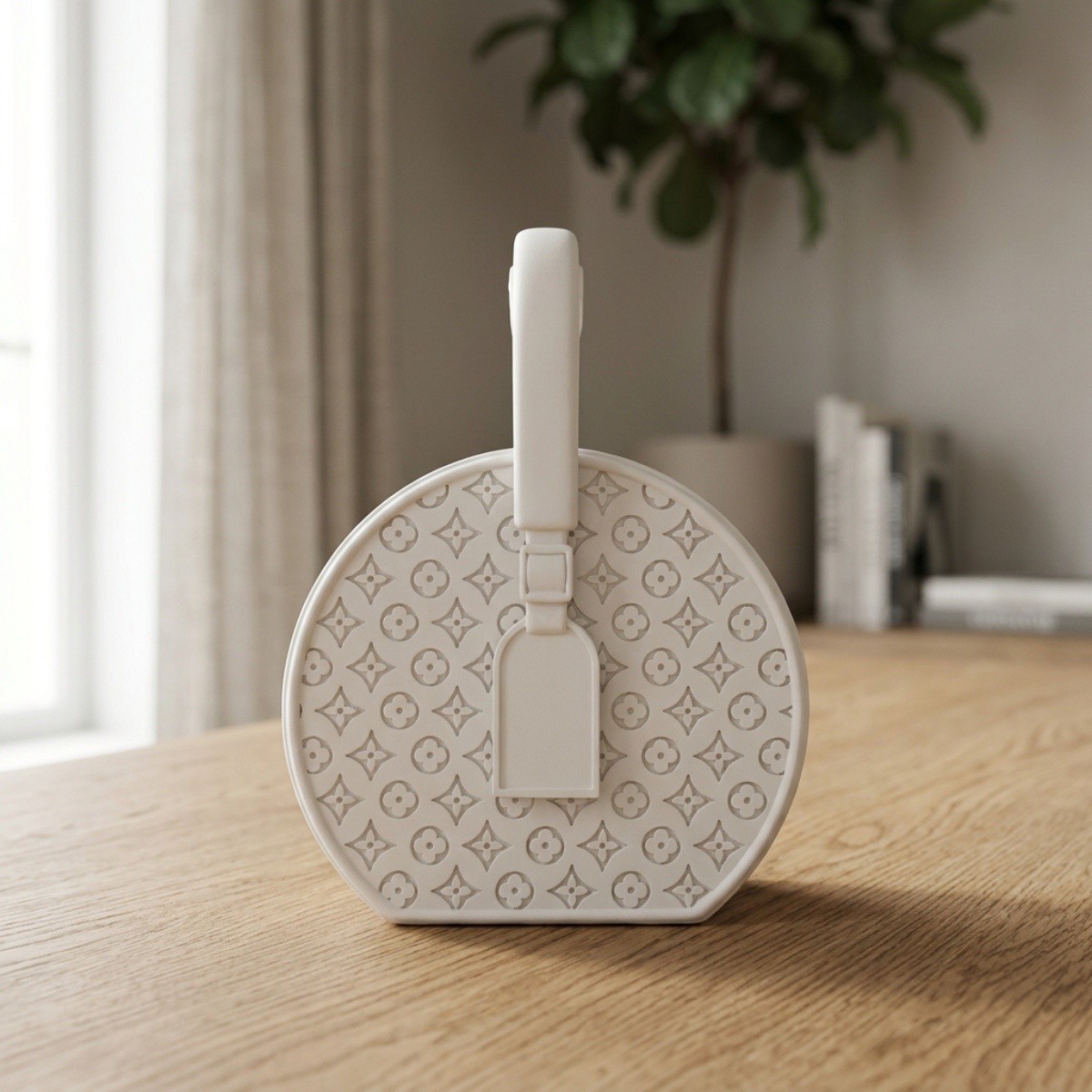 Hand Bag Style Ceramic Vase