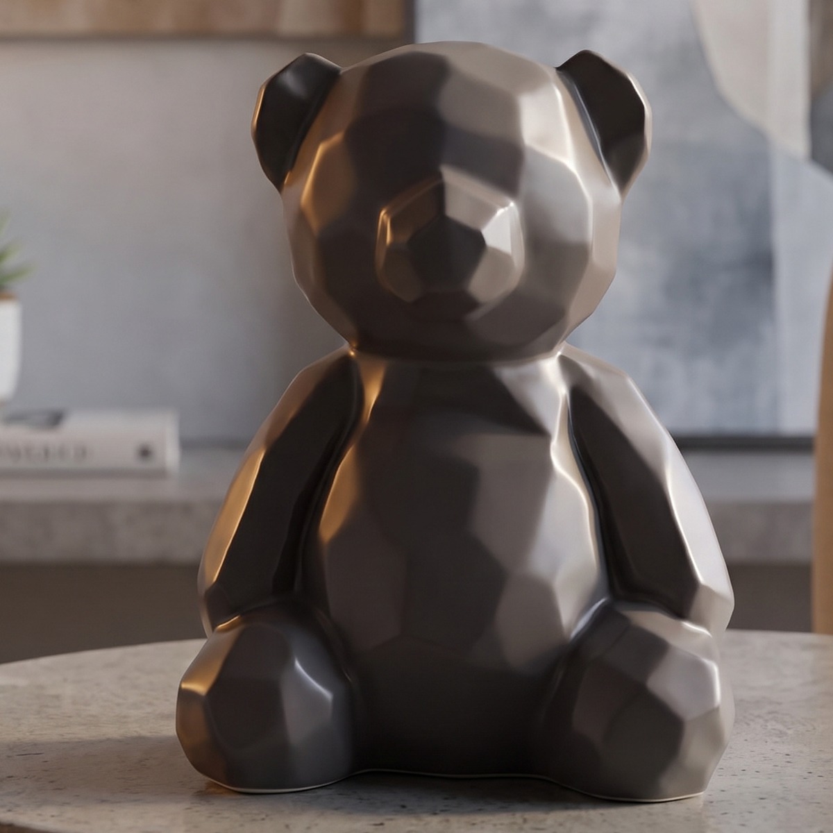 Decorative Bear Figure-64093-L