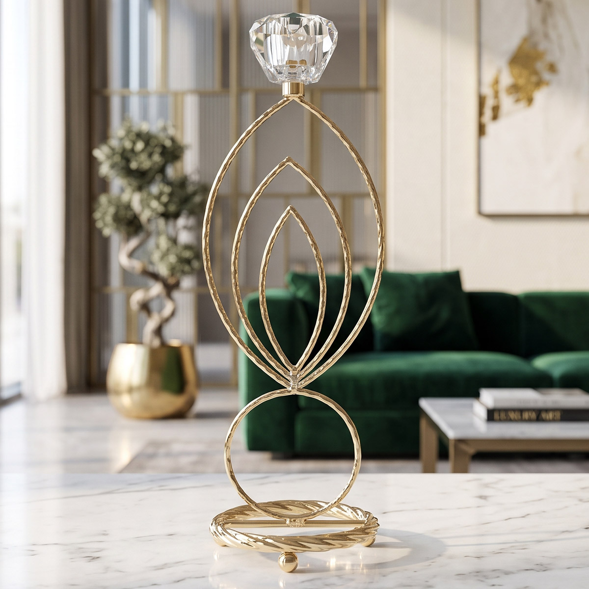 Metal Candle Holder