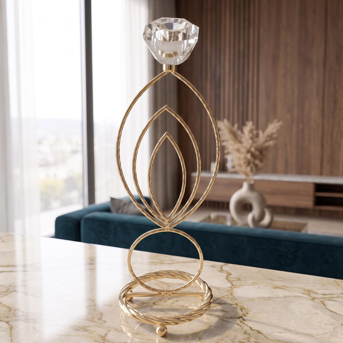Metal Candle Holder