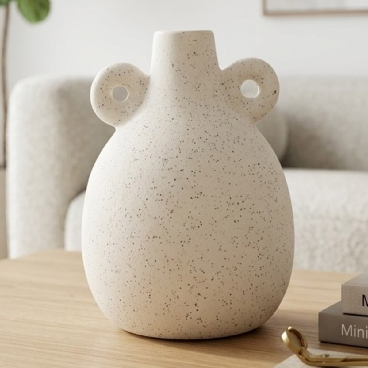 Speckled Ceramic Vase