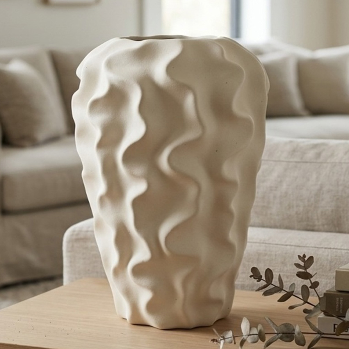 Ceramic Textured Vase