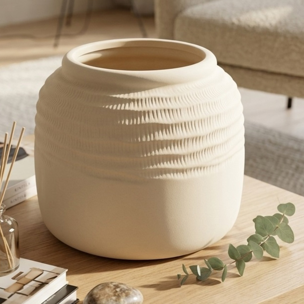 Ceramic Textured Vase