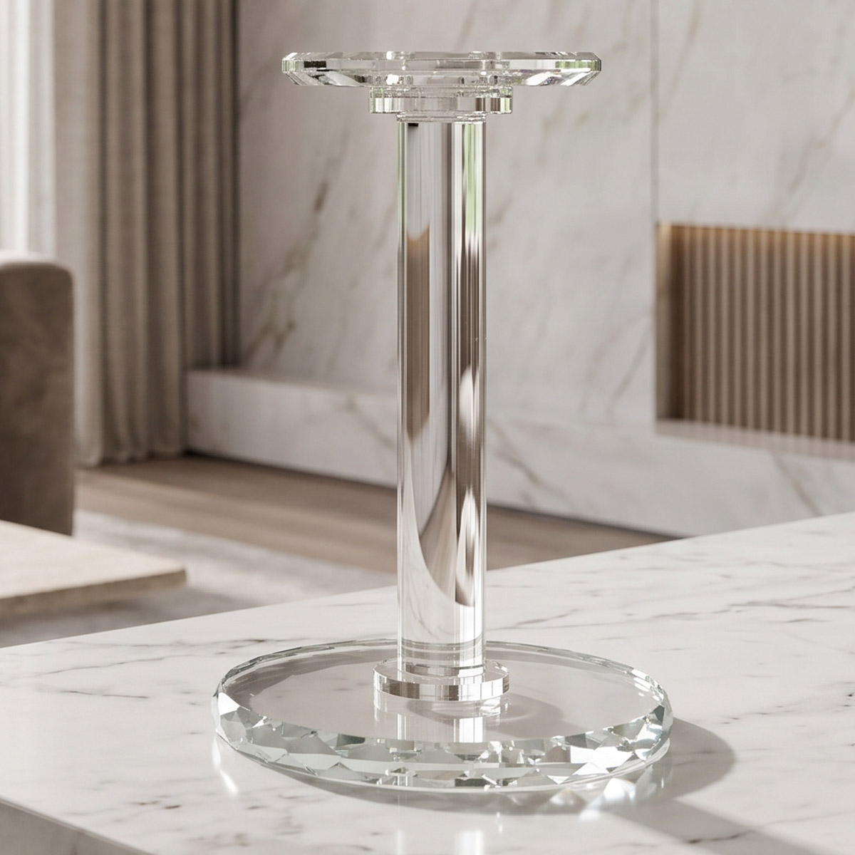 Crystal Candle Holder