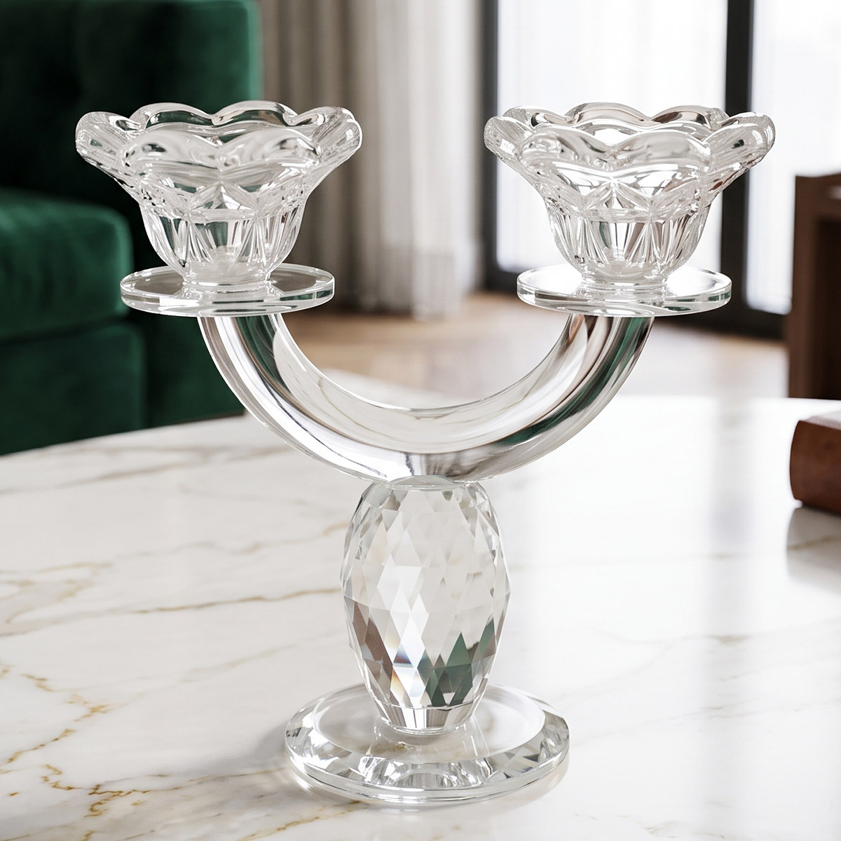 Crystal Candle Holder
