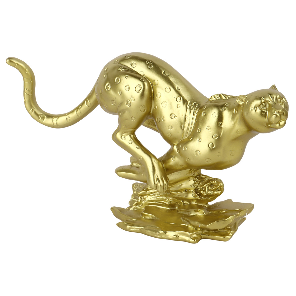Golden Jaguar Decorative Figure