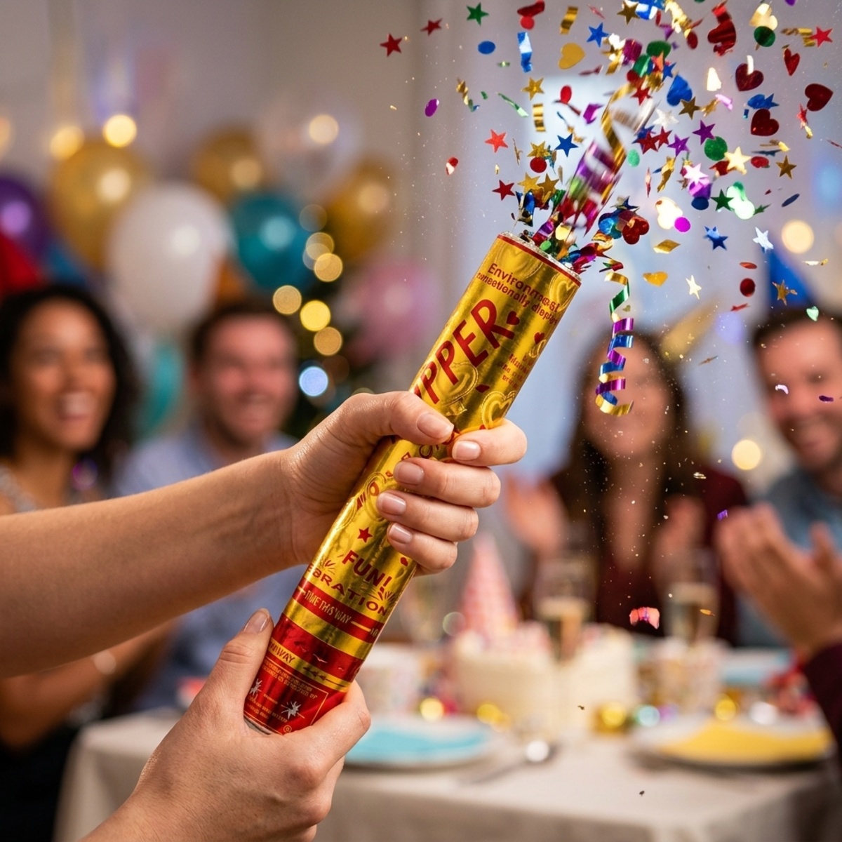 Party Poppers