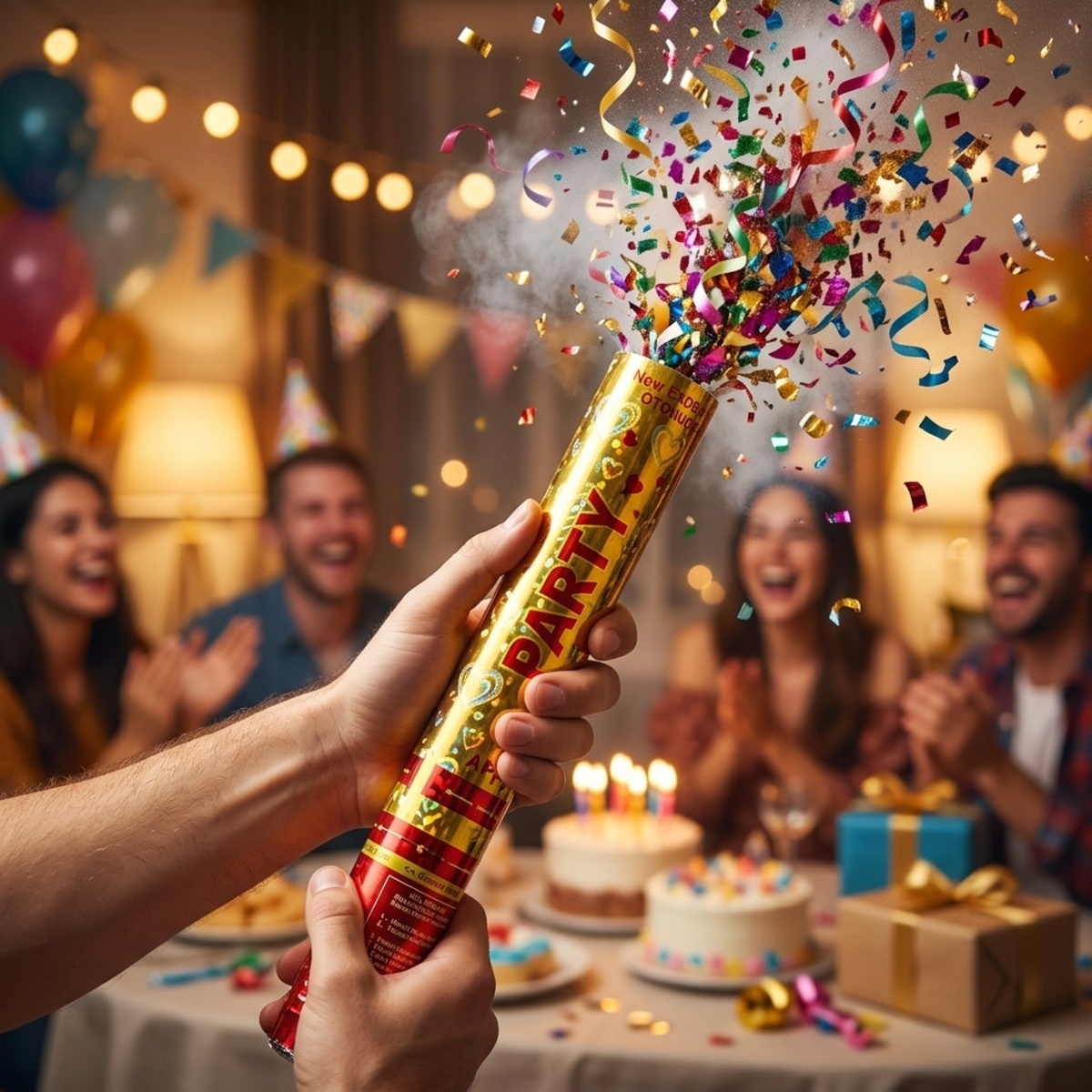 Party Poppers