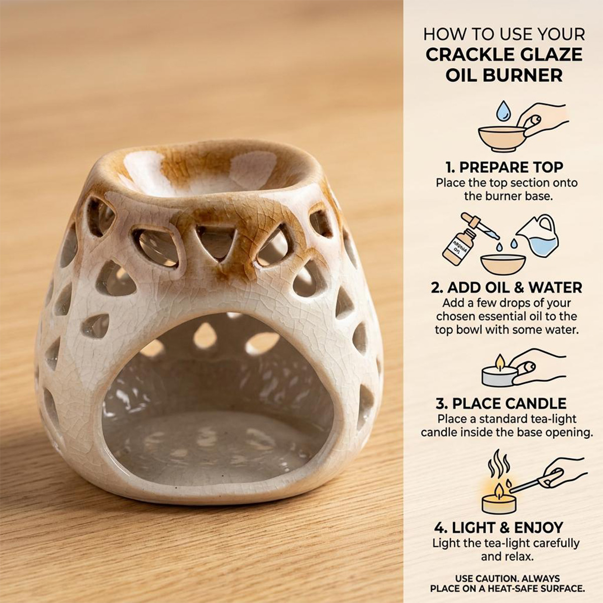 Ceramic Oil Burner