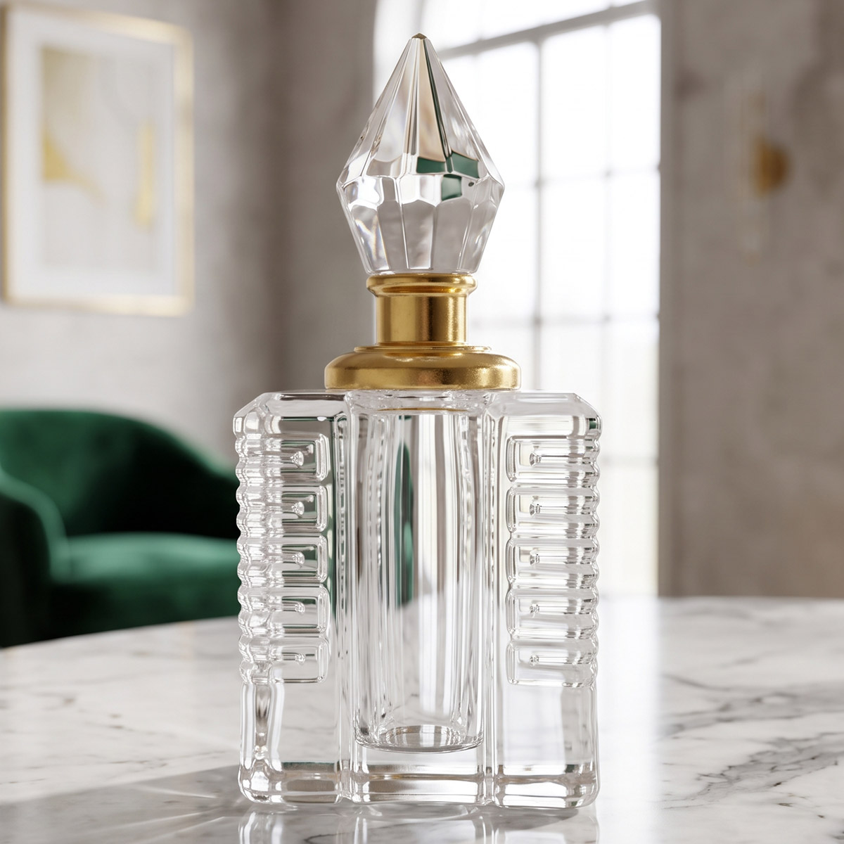 Crystal Perfume Empty Bottle 3ml