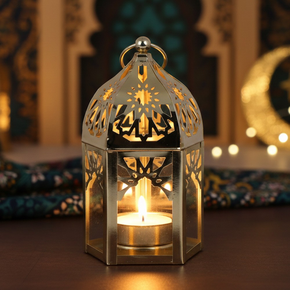 شمعة صغيرة مزخرفة من فانوس لرمضان | مواد البناء والأجهزة | حوامل الشموع شمعة صغيرة مزخرفة من فانوس لرمضان | مواد البناء والأجهزة | حوامل الشموع