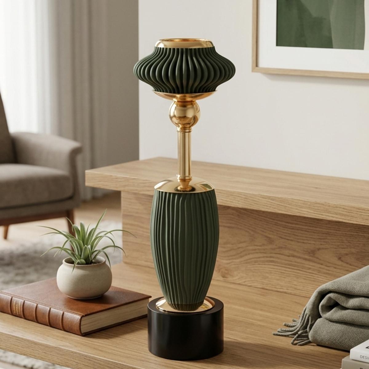 Modern Architectural Candle Holder