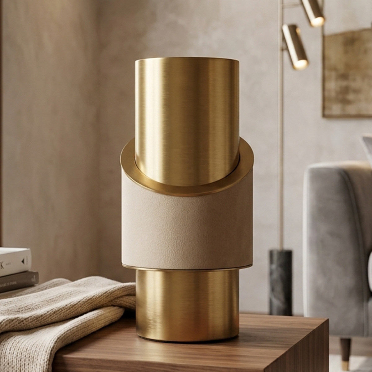 Metal Flower Vase
