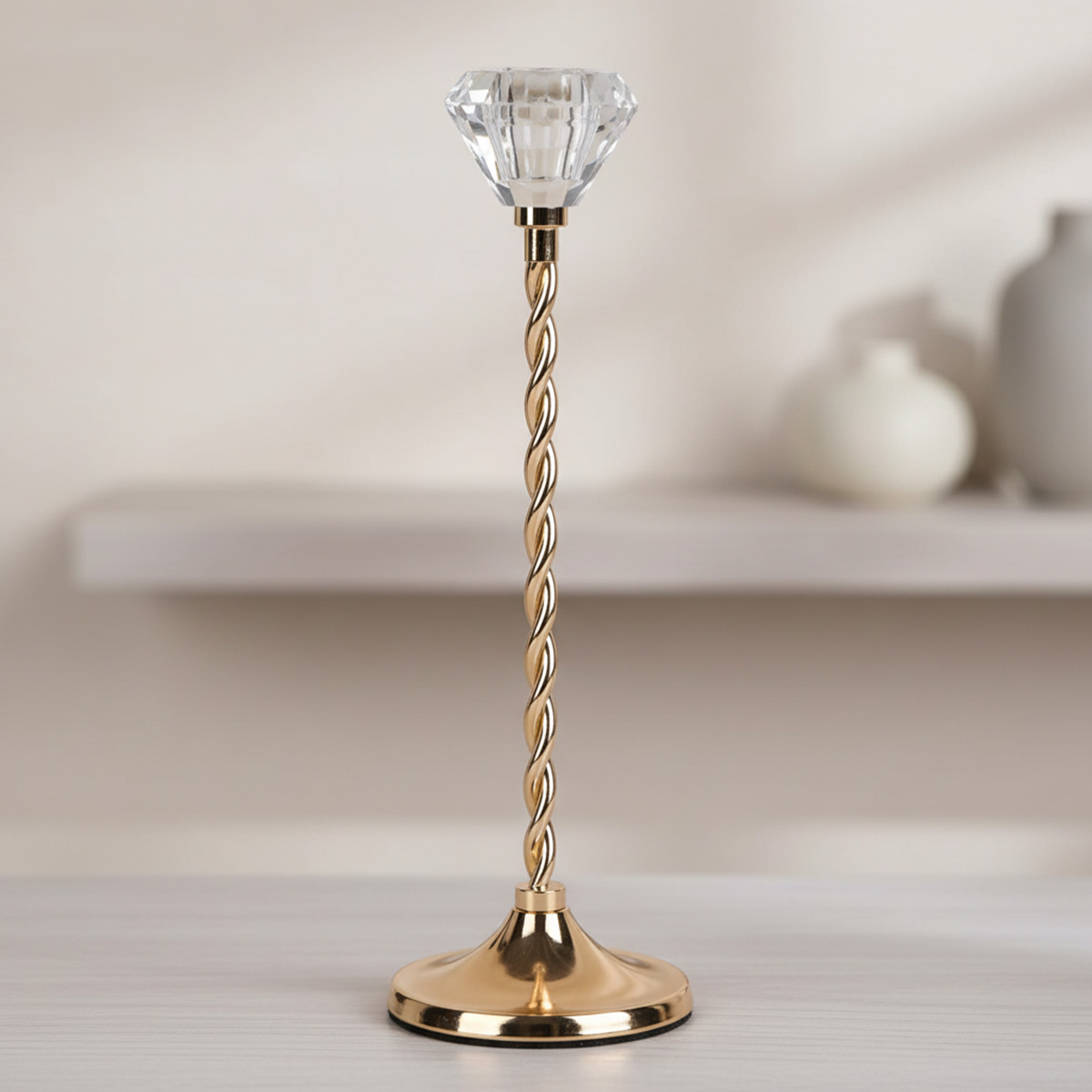 Metal Candle Holder Large