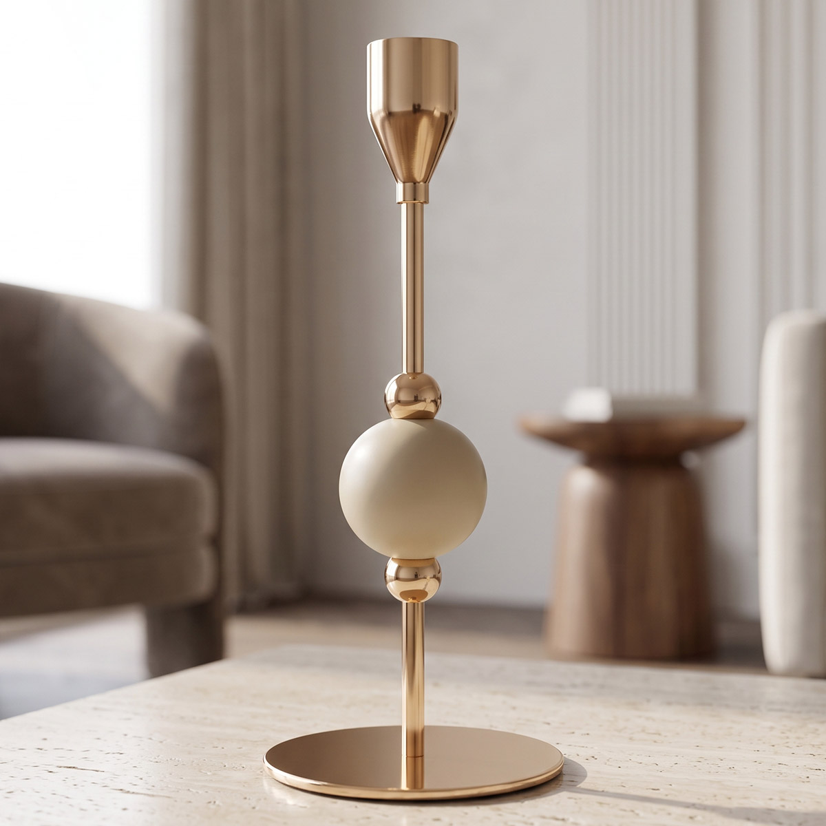 Metal Candle Holder