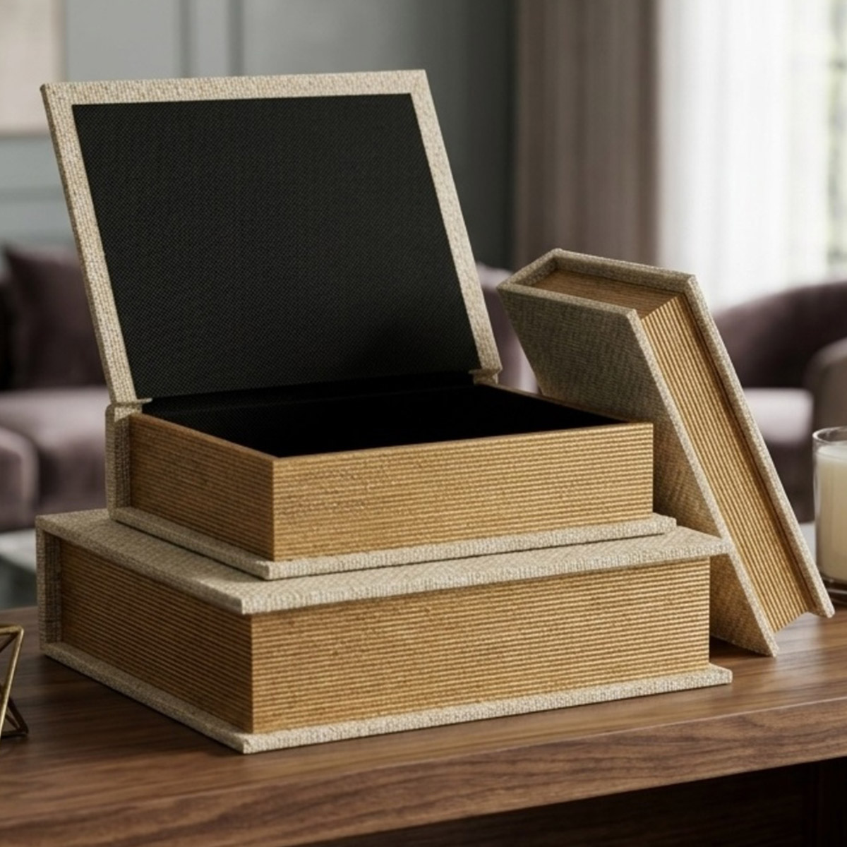 Decorative Book Storage Box