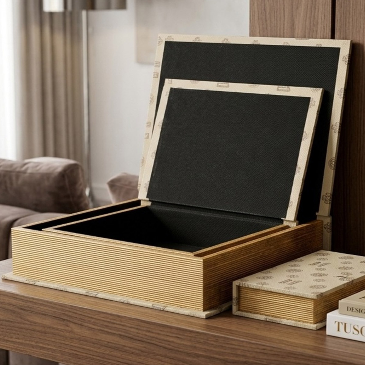 Wooden Decorative Storage Box | Home Decor | Shelves & Organizers