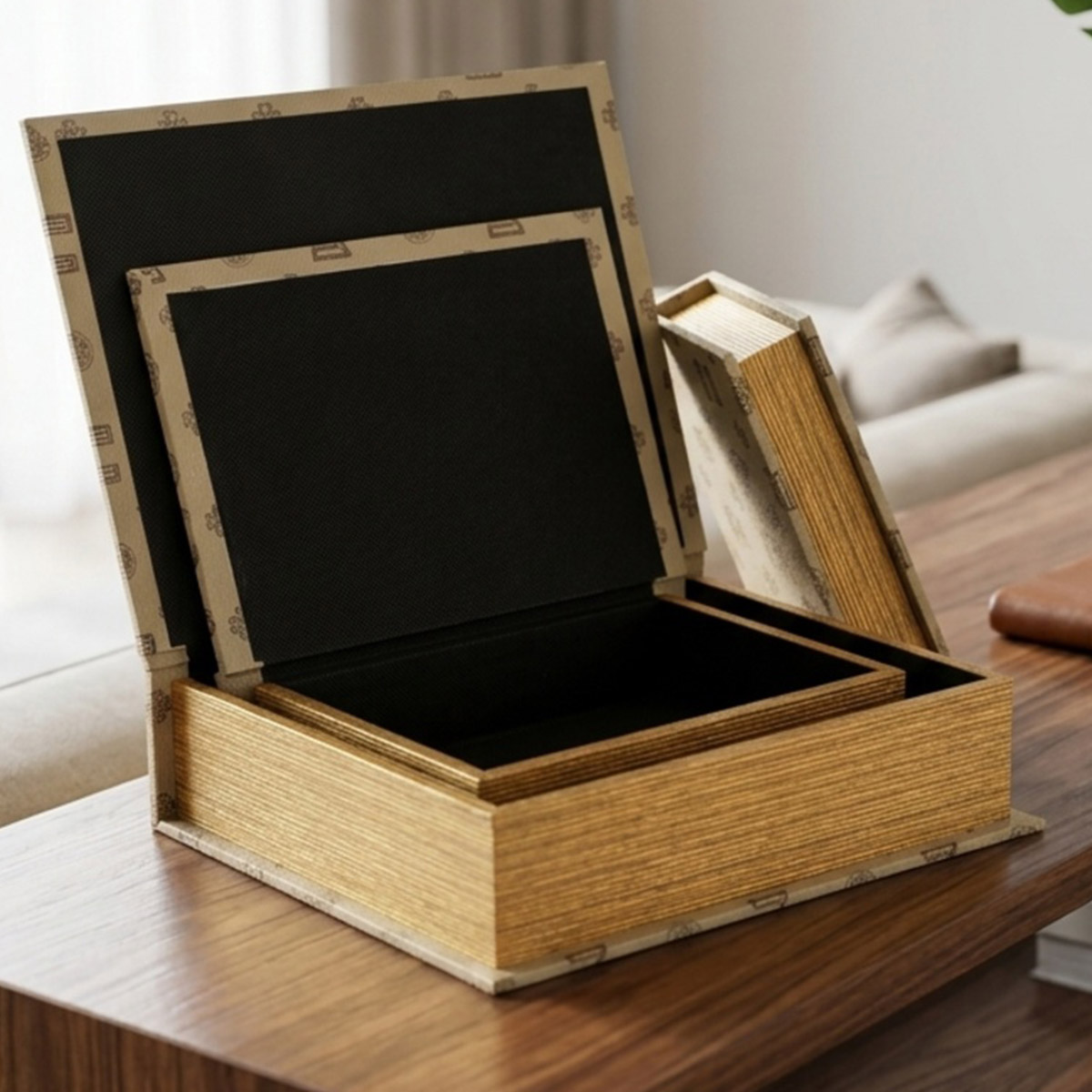 Decorative Wooden Storage Box | Home Decor | Shelves & Organizers