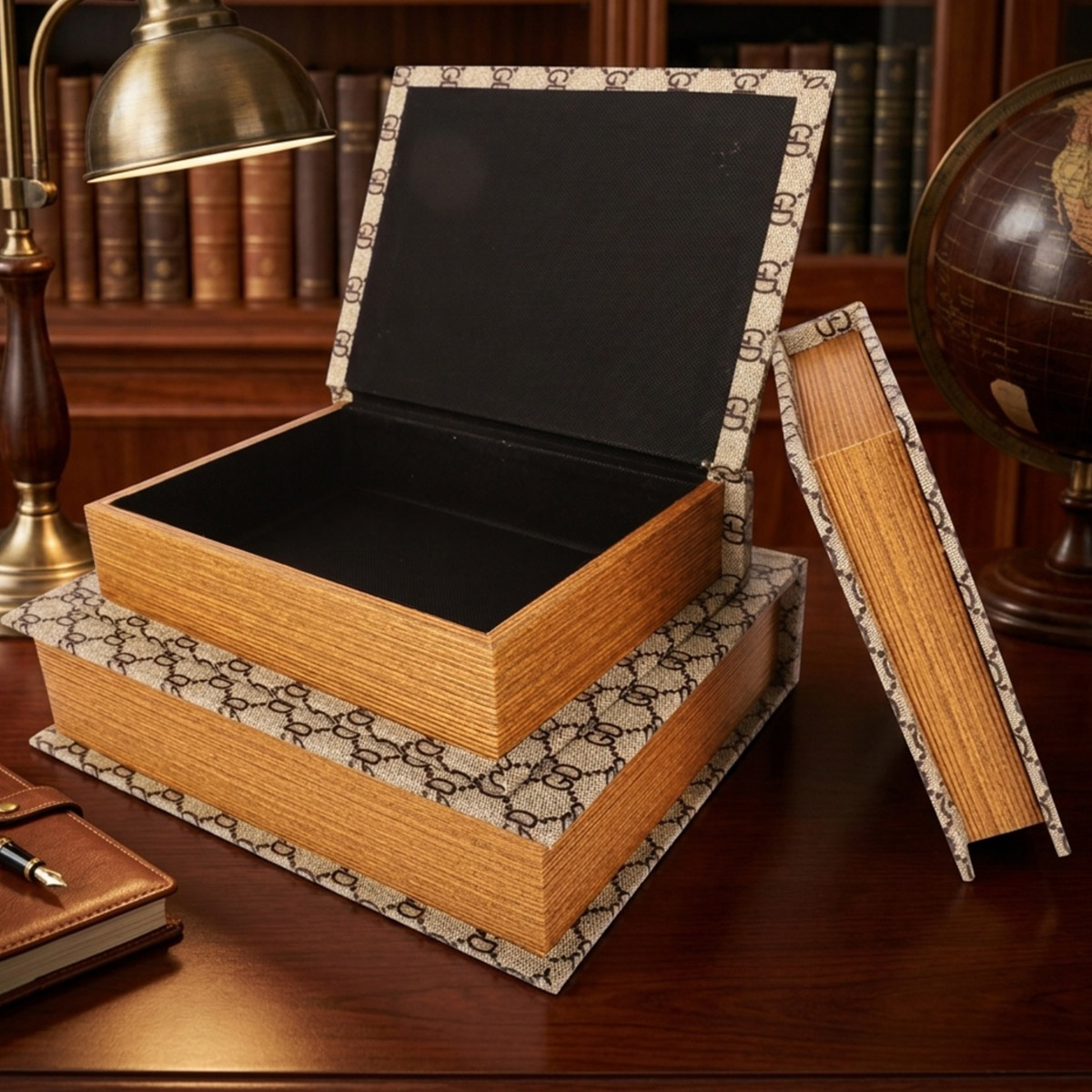 Decorative Wooden Storage Box | Home Decor | Shelves & Organizers