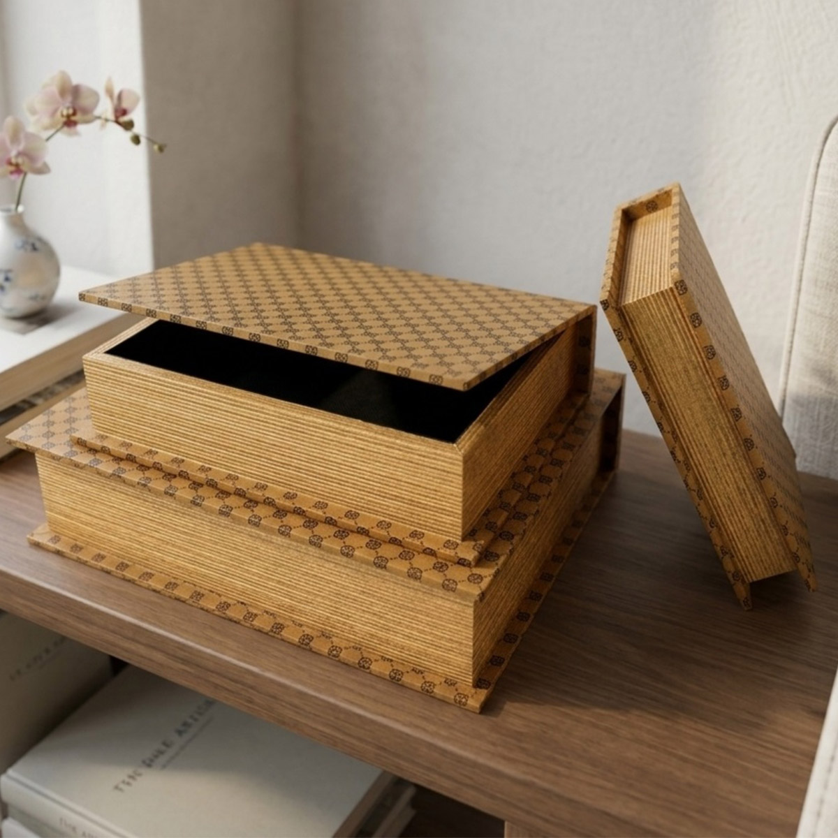 Decorative Wooden Storage Box | Home Decor | Shelves & Organizers