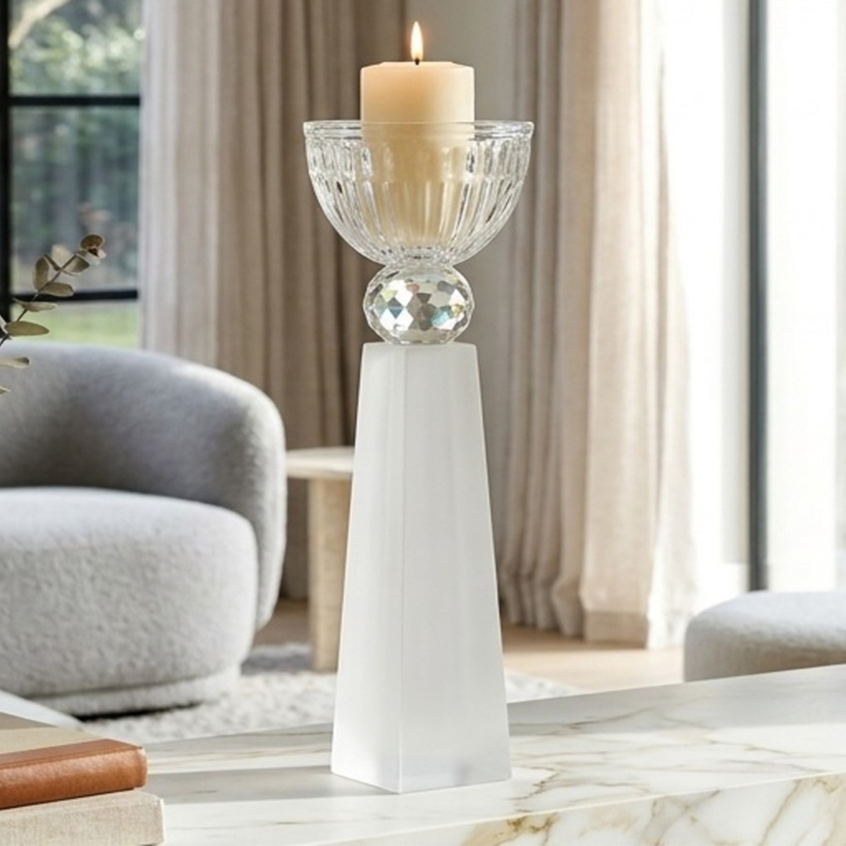 Candle Holder Crystal | Home Fragrances | Candle Holders