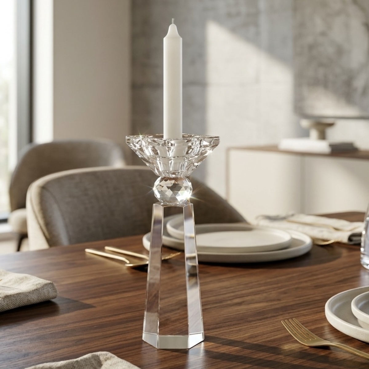 Crystal Candle Holder | Home Fragrances | Candle Holders