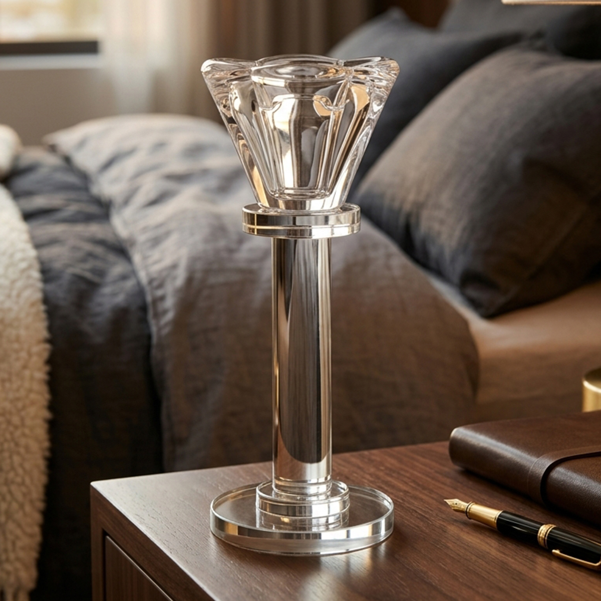 Candle Holder Crystal